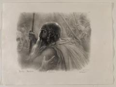 Collection of study heads featuring generals Hoche and Joubert and Ossian
