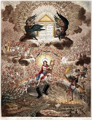 The Apotheosis of Lazare Hoche painting depicting Lazare Hoche in a heroic and ascended pose