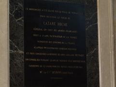 Heart monument of General Lazare Hoche in Notre-Dame Church Versailles