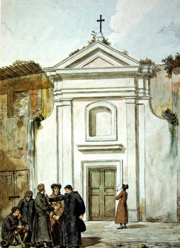 1834 San Pellegrino degli Svizzeri in Vaticano