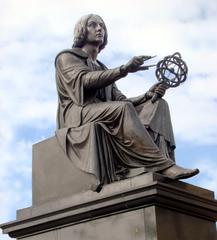 Copernicus monument by Thorwaldsen in Warsaw