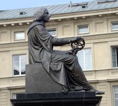 Copernicus monument sculpted by Thorwaldsen in Warsaw