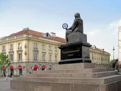 Statue of Nicolaus Copernicus by Bertel Thorvaldsen in Warsaw, Poland