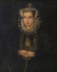 Portrait of an unknown lady in historic attire