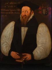 Portrait of William James, Bishop of Durham, 1542–1617