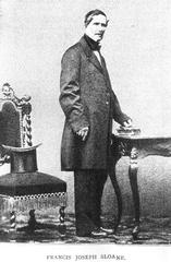 Vintage portrait of Joseph Francis Sloane