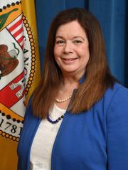 Official portrait of Hydee Feldstein Soto, City Attorney for the City of Los Angeles