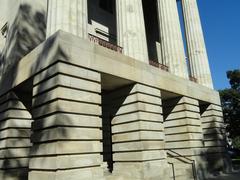 North Carolina State Capitol building exterior east facade in Raleigh