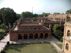 Islamia College building with multiple departments