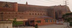 Fort of Bala Hisar in Peshawar, Pakistan during sunset