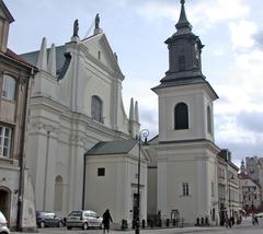 Varsavia chiesa di San Giacomo sulla via Freta nella Città Nuova