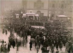 Historical view of Erivansky Square in Tiflis from 1895