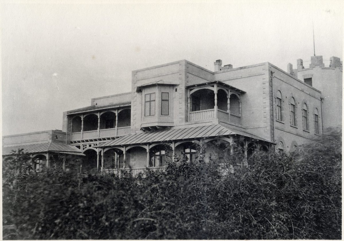 Villa Petrolea, the new managers residence at the Nobel oil facilities in Baku
