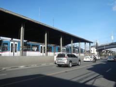 EDSA-Tramo Flyover and Aurora Boulevard in Pasay City with Taft Avenue MRT Station