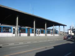 EDSA-Tramo Flyover and Malibay Bridge at Aurora Boulevard, Pasay City with Taft Avenue MRT Station visible