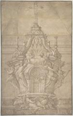 Design drawing of a tabernacle