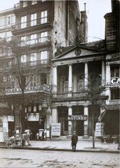 Théâtre des Variétés in Paris in 1916 vintage photograph by Charles Lansiaux