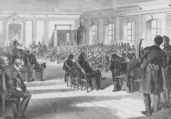 Historic inauguration of the Kristineberg Freemasons' Children's House on July 31, 1867