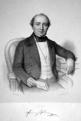 Portrait of Franz Pokorny, 19th-century theater director