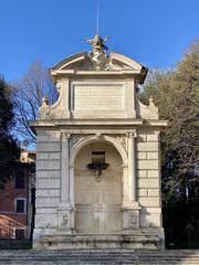 Fontanone di Ponte Sisto, historic Renaissance fountain in Rome