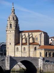 Iglesia de San Antón historic church in Bilbao Spain