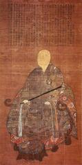 Portrait of Kanzan Egen, a historical Zen Buddhist monk