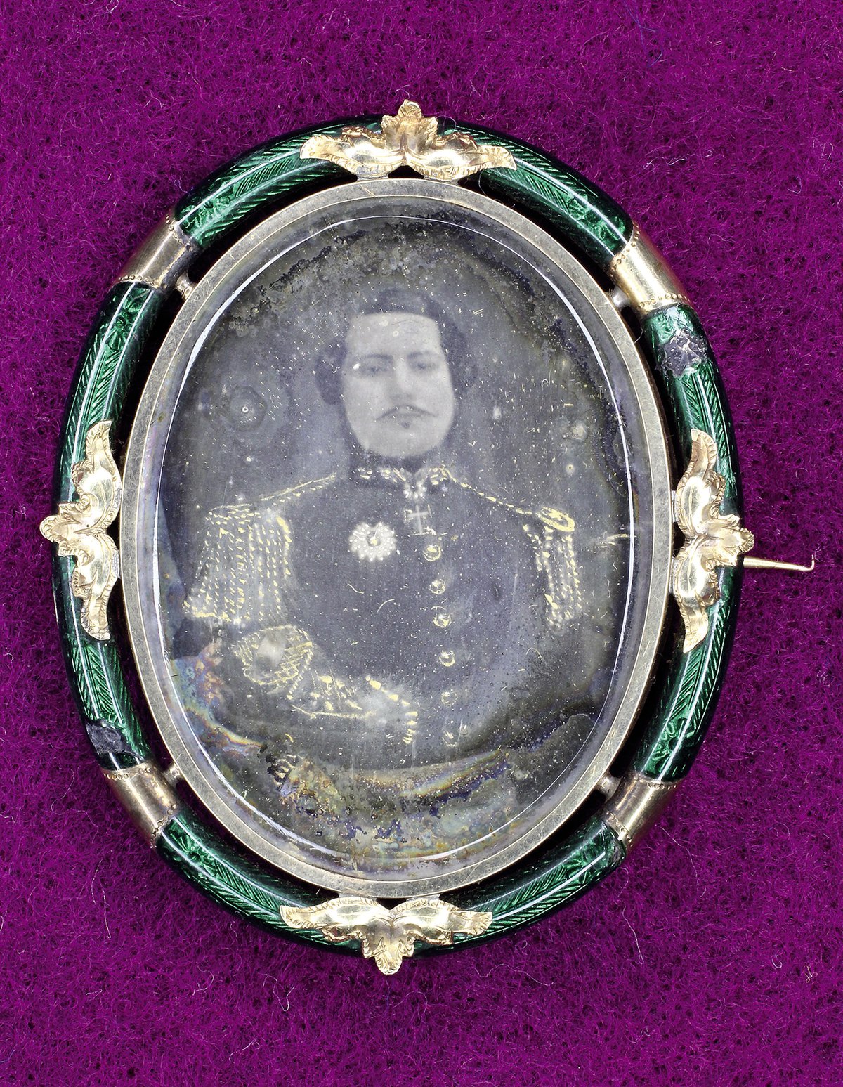 First known daguerreotype of Francisco Solano López Carrillo during his European tour