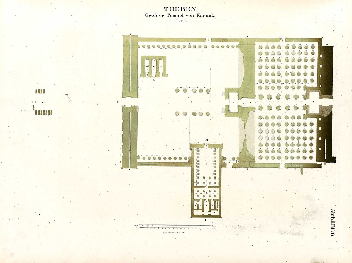 Ancient Egyptian and Ethiopian monuments drawings from Prussian King Friedrich Wilhelm IV's scientific expedition 1842-1845
