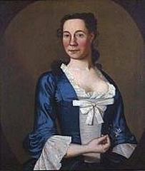 Portrait of Mrs. Gustavus Brown in historical attire