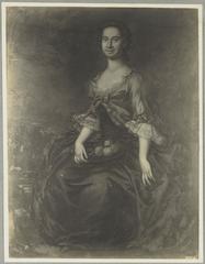 Portrait of Ellin North Mrs. John Moale circa 1754