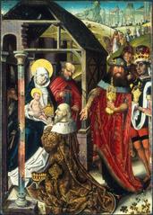 The Adoration of the Magi painting by Master of the View of St. Gudule