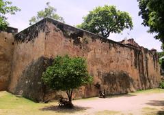 Fort Jesus, historic Portuguese fort in Mombasa, Kenya
