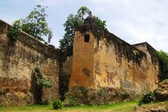 Historical Fort Jesus located in Mombasa, Kenya