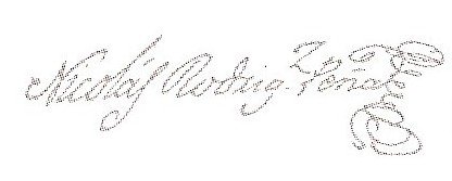 Signature of Nicolás Rodríguez Peña