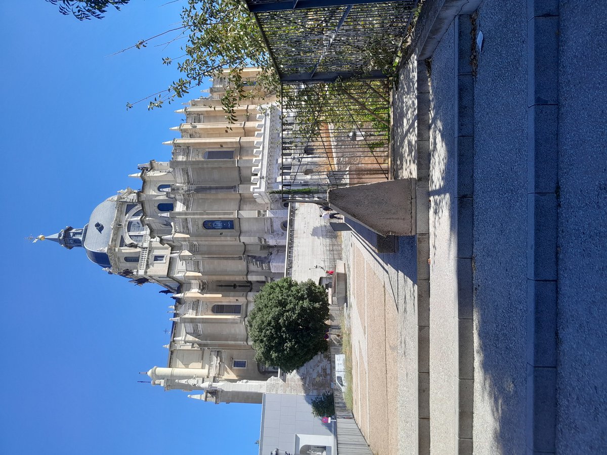 Cathedral in Madrid Spain on August 17 2024
