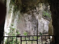 Ancient stone quarry Latomie dei Cappuccini in Siracusa, Italy