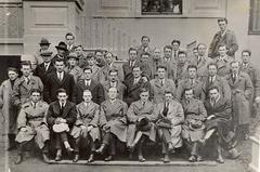 Liam Lynch with Divisional Staff and Officers of the Anti-Treaty IRA Brigades at the Army Convention, Mansion House Dublin, April 9, 1922
