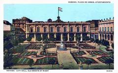 Plaza de Armas and Ayuntamiento in Havana, Cuba