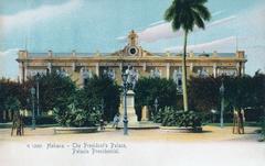 Palacio de los Capitanes Generales, historic presidential palace in Havana, Cuba, early 20th century postcard