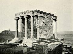 First anastilosis of the Temple of Athena Nike in Athens