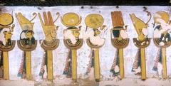 Divine standards star pattern from tomb of Ramses III (KV11)