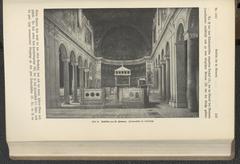 Illustrated historical book cover page from 1898 on the history of Rome and the Popes in the Middle Ages