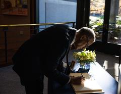 Deputy Secretary Richard Verma visiting the Jimmy Carter Museum in Atlanta, Georgia in December 2023