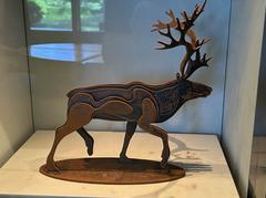 Small-scale replica of Caribou Award given to Jimmy Carter by Alaska Wilderness League