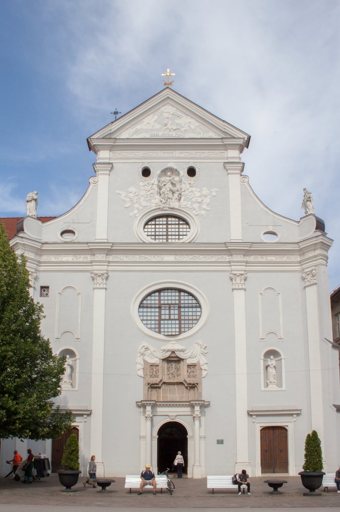Church of Franciscans in Kosice with historic architecture