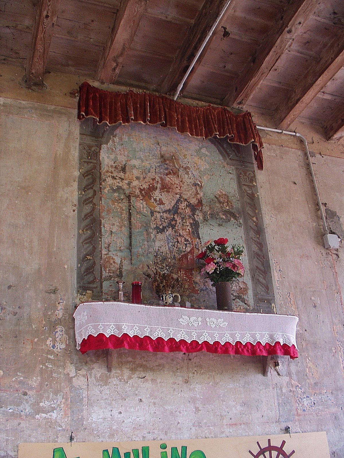 View of the Monza Altarolo near the Mulini Asciutti farmhouse in Parco