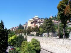 Historic Venetian Walls near Porta San Agostino in Bergamo