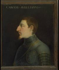Portrait of Carlo d'Orleans oil on canvas