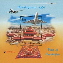 Europe 2012 Azerbaijan souvenir stamps