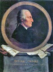 Portrait of Italian astronomer Antonio Cagnoli